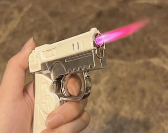 Mini Adjustable Jet Flame Torch Lighter Refillable Windproof BBQ Camping Cigar Candle Gift Outdoor