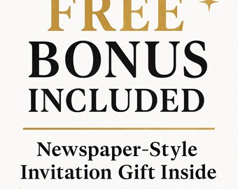 Luxury Wedding Invitation, Elegant Save the Date Template, Editable Canva Instant Download, Photo and Video Wedding Invitation Template
