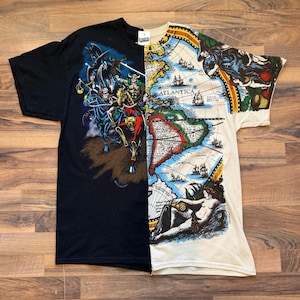 I quattro cavalieri del mondo Blu liquido Taglia grande immagine 1