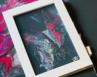 Acrylic Art Painting- PINK - Framed