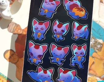Turbo Granny Sticker Sheet | Waterproof Vinyl Decal Stickers
