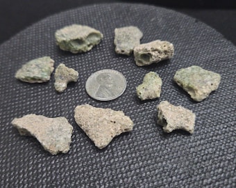 10 Piece Trinitite Lot – 16.1 Grams