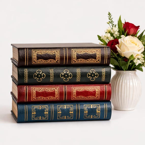 Vintage Decorative Book Box – Hidden Storage for Jewelry, Money, Keepsakes