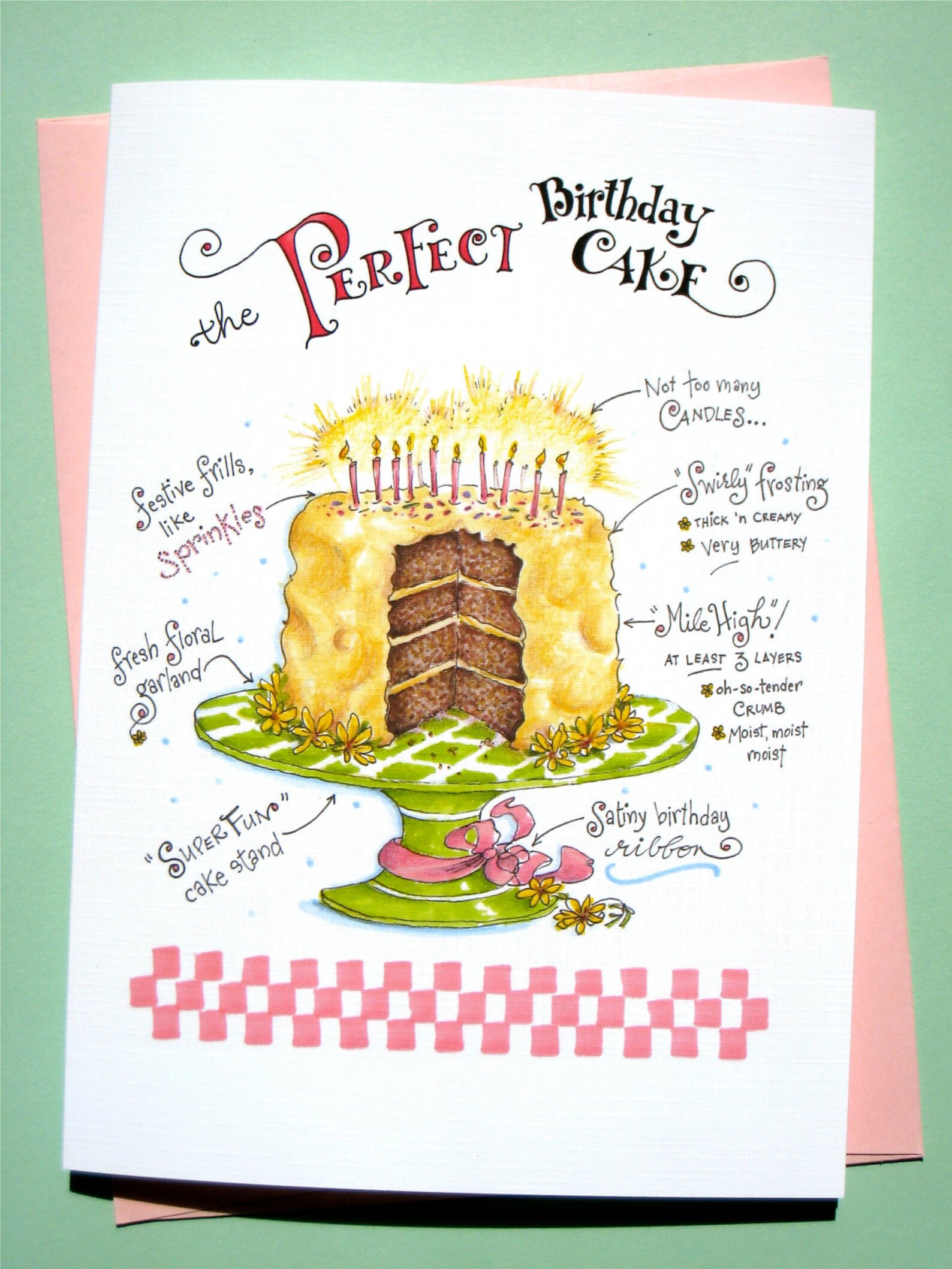 Funny Birthday Card Birthday Cake Card Girlfriend Birthday - Etsy