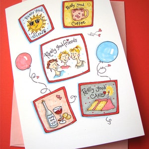 Really Good Birthday Card - Friend Birthday - Women Birthday - Girlfriends Birthday Card