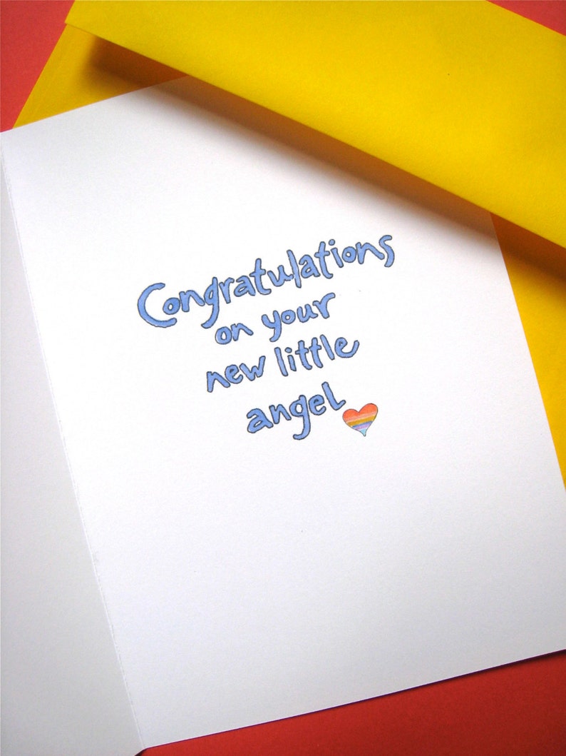 New Baby Card Baby Congratulations Card for New Parents Baby Shower Card Charles Dickens Quote image 3