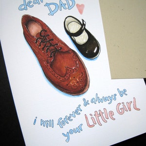 Fathers Day Card - Dad Daughter Card - Father of the Bride Card - Daddys Girl