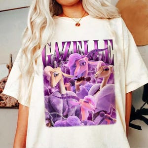 Camiseta de Gazelle de Zootopia de Disneyland, camiseta de Nick Wilde, camiseta de Judy Hopps y Nick Wilde, Zootopia 2 2025, viaje familiar a Disneyland 2025 imagen 2