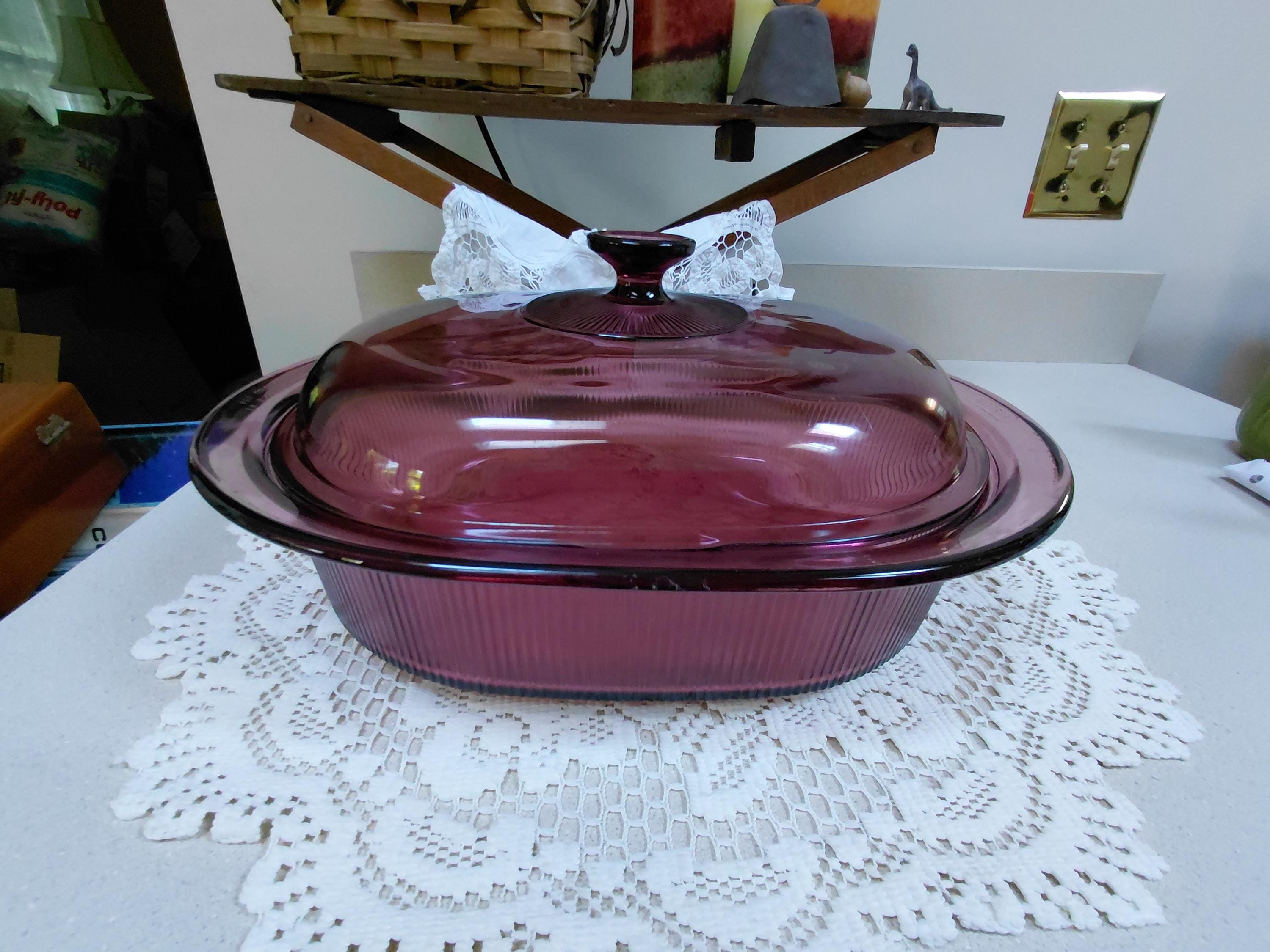 Corning Vision Cranberry - Etsy