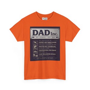 Dad Inc. Fishing Edition T-Shirt | Funny Fisherman Dad Tee image 3