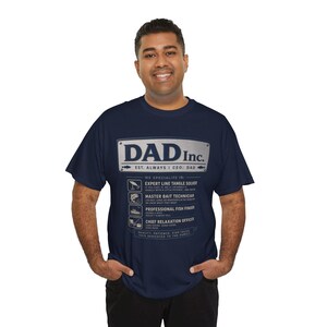 Dad Inc. Fishing Edition T-Shirt | Funny Fisherman Dad Tee image 13