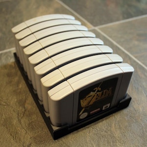 Nintendo 64 Game Display Rack / Shelf (N64)