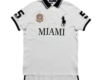 Ralph Lauren Miami Big Pony Polo Blanco Chief Keef City Edition