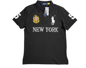 Polo Ralph Lauren New York Big Pony negro - Edición Chief Keef City