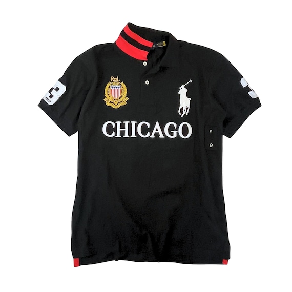 Ralph Lauren Chicago Big Pony Polo Black - Chief Keef City Edition