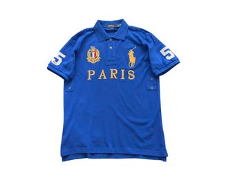 Polo Ralph Lauren Paris Big Pony Azul - Edición Ciudad Chief Keef