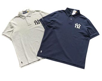 Polo Ralph Lauren New Era en gris y azul marino - Edición Kodak Black