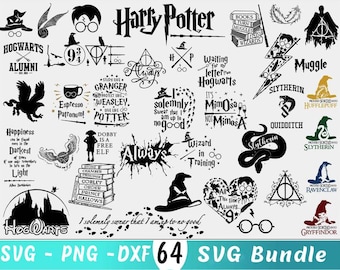 Plus de 60 bundles svg Harry, Wizard Svg Bundle, emblème de l'école de Poudlard svg, SVG d'anciens élèves de Poudlard, je jure solennellement que je ne suis pas bon SVG