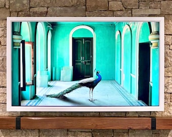 Deluxe Picture Frame for Samsung “The Frame” (2021+) ~ Satin White