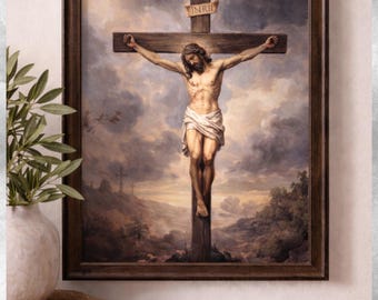 Jezus-poster, lijst niet inbegrepen