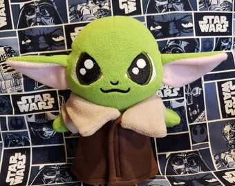 The Child - Baby Alien - Mandalorian - Plush Doll - Amigurumi - Star Fan Art