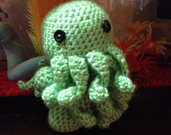 Cthulhu Crochet Toy - Amigurumi - Elder God - Lovecraft