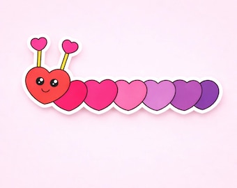 Build a Heart Caterpillar Craft | Valentine’s Day Cut and Paste Activity for Preschool & Kindergarten