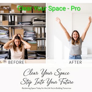 LifeTrack Organizer Pro | Digital Declutter Planner, Home Organization Workbook, Clutter-Free Life System, Printable Goal Tracker PDF