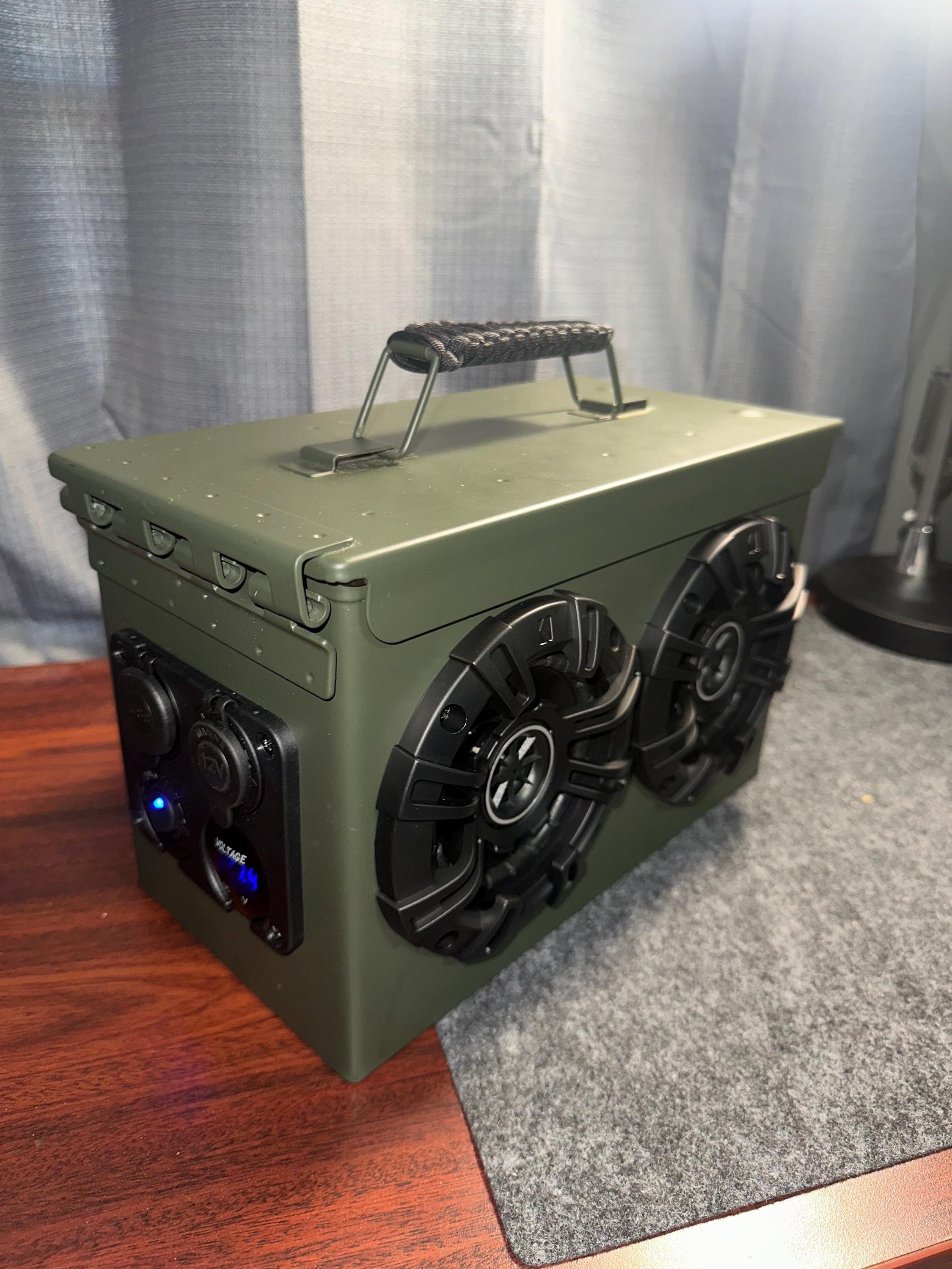 アモ缶 アモカン型スピーカー 動作確認品 Ammo can boombox - Etsy 日本