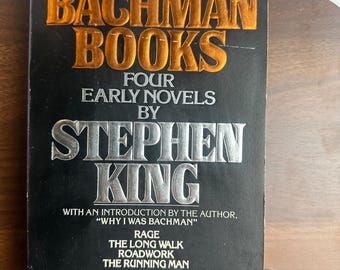 THE Bachman Books Stephen King Plume Paperback 1985 1st Edition/4th Printing