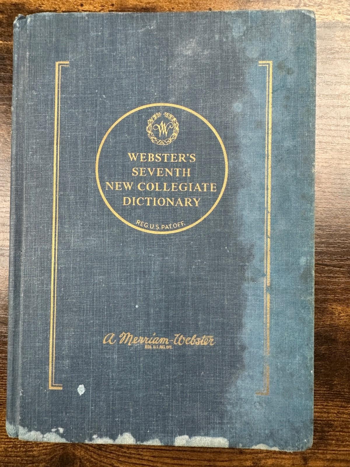 Webster Dictionary 1971 - Etsy