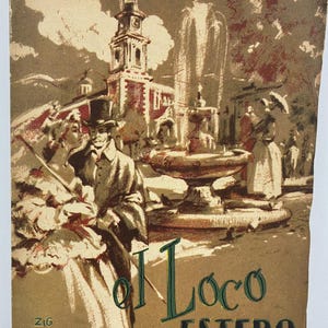 El Loco Estero Alberto Blest Gana Cuarta Edicion 1953 Paperback Spanish Chile
