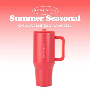 Hydrojug Traveler | Leak-Proof Insulated Tumbler with Flip Straw & Cup Holder Fit Flasks Lid Drinkware image 10