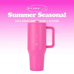 Hydrojug Traveler | Leak-Proof Insulated Tumbler with Flip Straw & Cup Holder Fit Flasks Lid Drinkware image 8