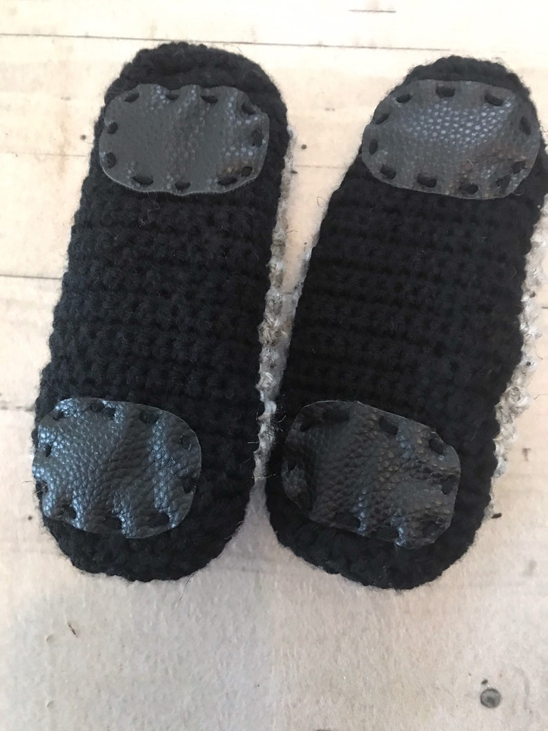 Boys Youth Sizes Crochet Loafers Crochet Boys Slippers Handmade Crochet