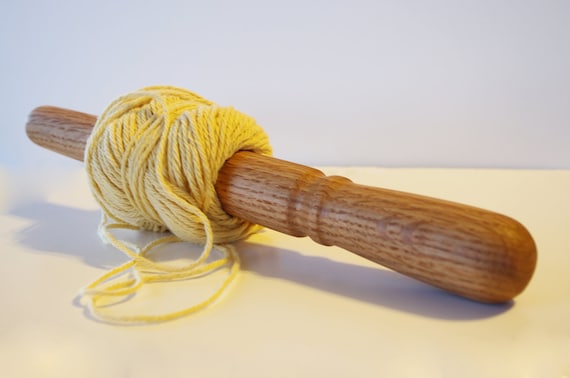 Handcrafted Heavy Duty Wooden Yarn Ball Winder -Large Wooden Yarn Winder