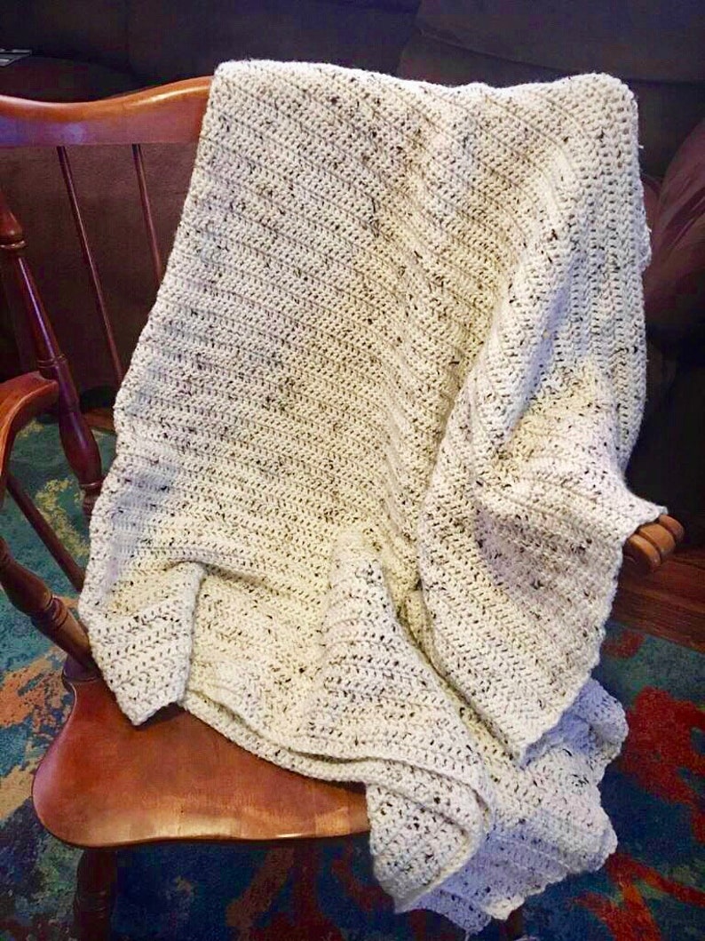 Crochet Afghan Very Large Size Queen/full Afghan Made to Etsy