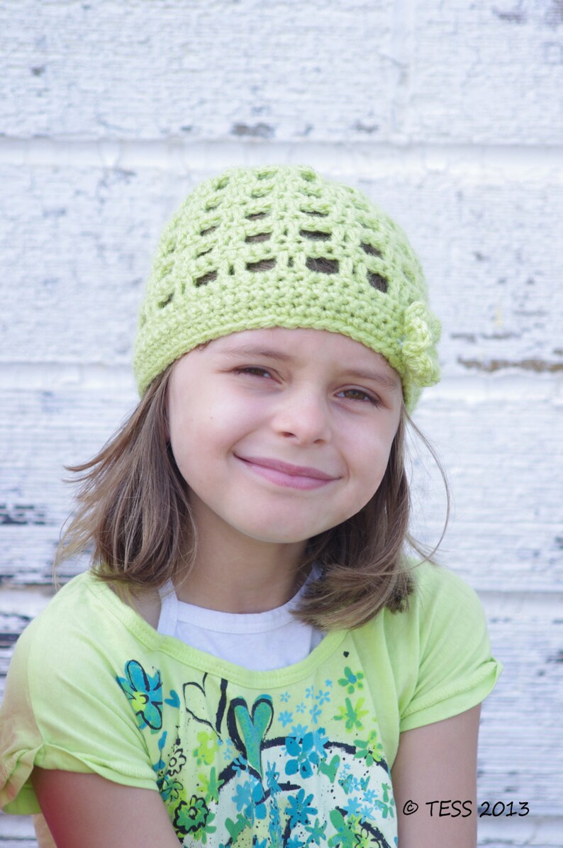 Spring Beanie Crochet Baby Hat Girls Crochet Beanie Crocheted Beanie Fall Winter Or Summer Beanie