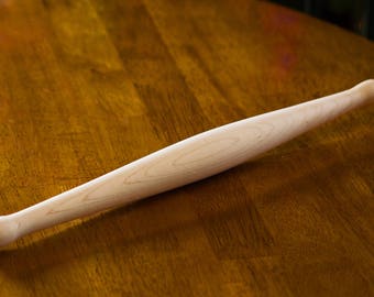 Rodillo de arce hecho a mano para chapati: herramienta para hornear pan plano indio - Regalo para el Día de la Madre