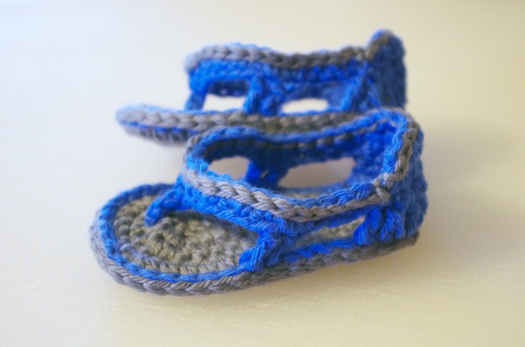 Crochet Sandals Crochet Baby Boy Flip Flops Pick Your Colors Baby Boy