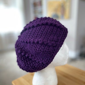 Beret - Crochet Beret - Color Choices - Women&#39;s Beret Hat - Made To Order- Spring Hat- Made To Order