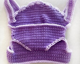 Crochet Doll Carrier – Toddler Doll Sling, Acrylic Yarn
