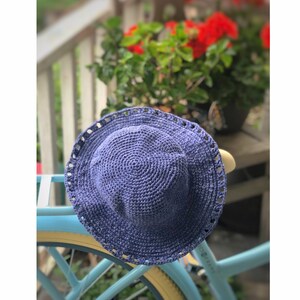 Crochet Sunhat: Women&#39;s Bucket Style Beach Hat - Made To Order