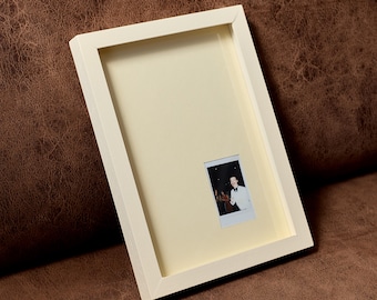 Colorful Polaroid Photo Frame (9x13"): Monochrome Instax Frame / Choose Your Instax Photo Corner / Minimalist Gallery Wall