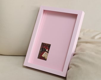 Custom Monochrome Polaroid Photo Frame (9x13"): Colorful Instax Frame / Choose Your Instax Photo Corner / Minimalist Gallery Wall