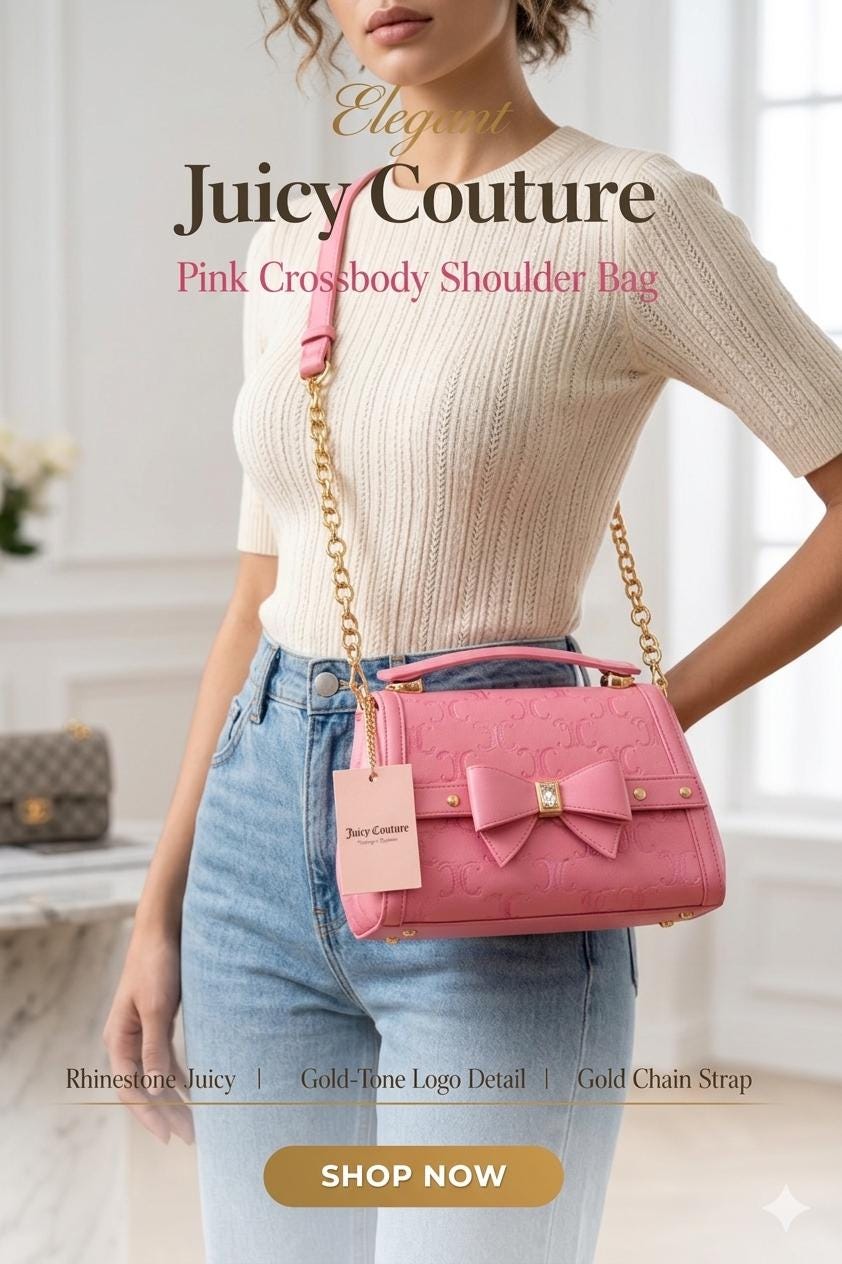 Juicy couture bag pink - Etsy 日本