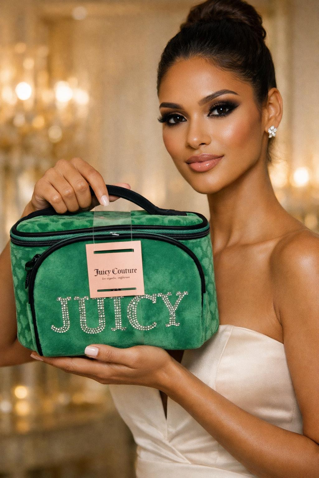 ジューシークチュール　コスメバッグ　juicy couture Juicy couture cosmetic bag - Etsy 日本