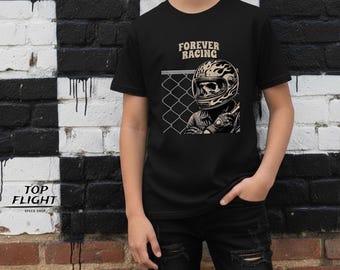 Forever Racing Kids Heavy Cotton™ Tee-Kids Graphic Racing T Shirt, Boys T Shirts, Boys Racing Tees,