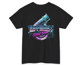 Boost Season Unisex Heavy Cotton Tee-Top Flight Speed Shop, Mens Graphic T Shirts, Racing Tees, Street Racing, Drag Racing