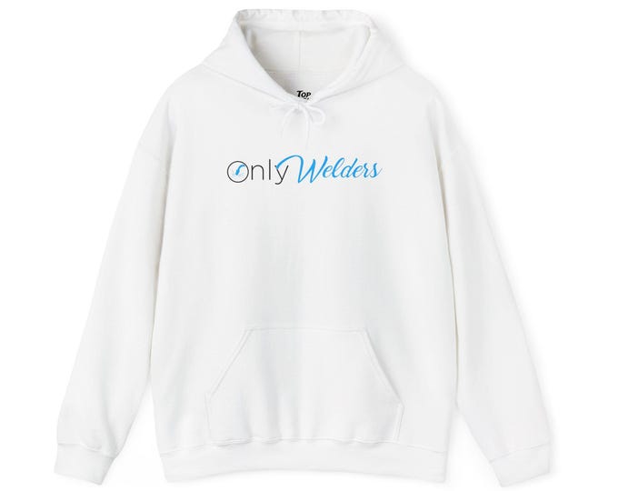 Only Welders Unisex Heavy Blend™ Hooded Sweatshirt-Welders, welding, blue collar, graphic hoodies, welding hoodie,